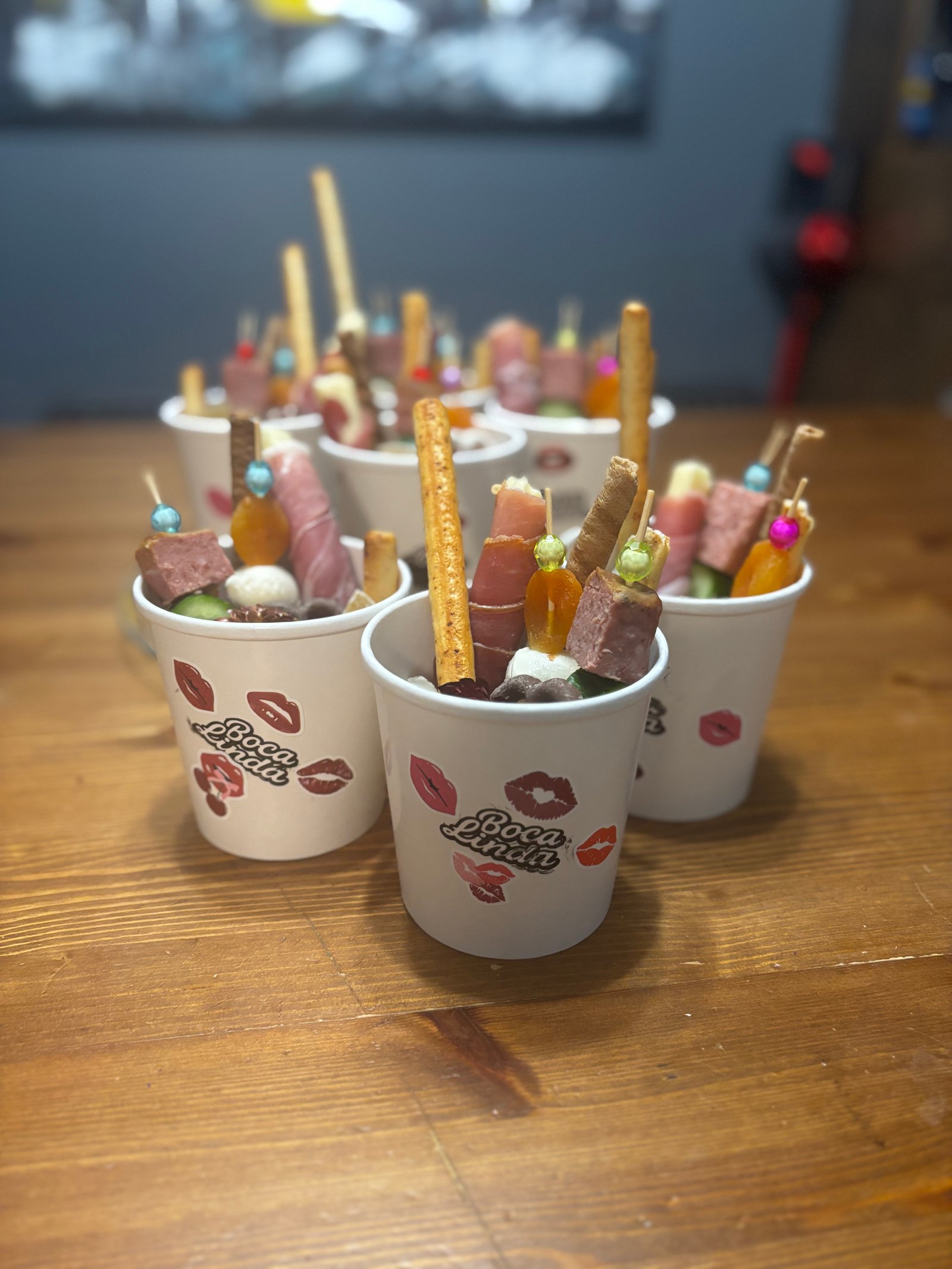 Cups individuels de charcuterie Boca Linda