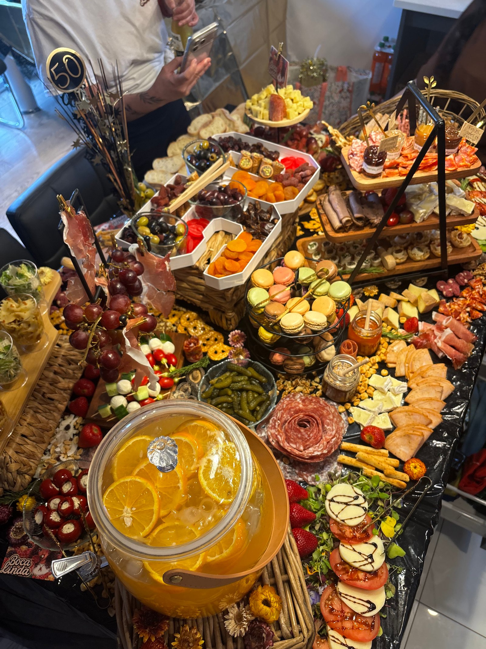 Table grazing mariage Boca Linda
